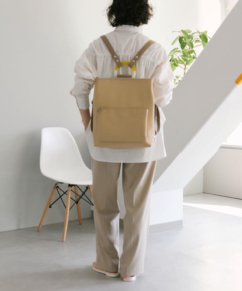 《累計販売2万個突破/ショルダーバッグとしても使える/A4サイズ対応》きれいめDリュック/マルチウェイバッグ