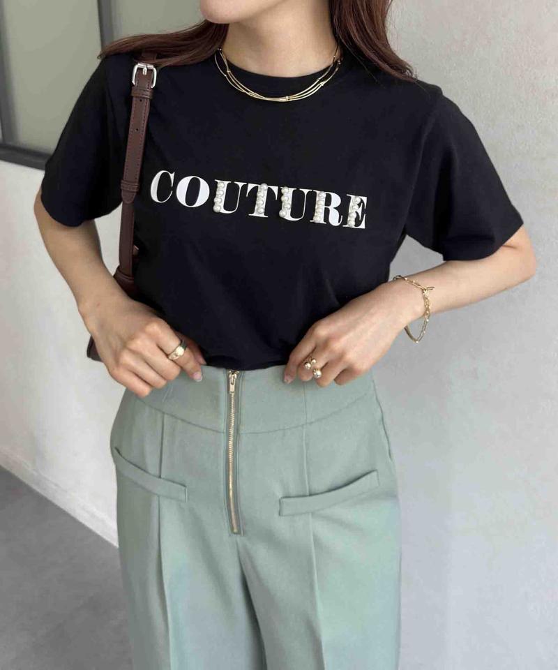 パールロゴプリントT