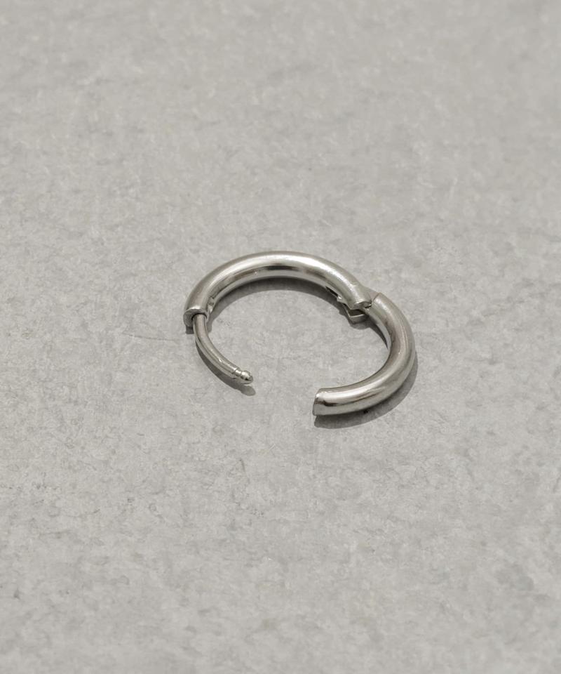 ステンレス10mmフープワンタッチピアス
