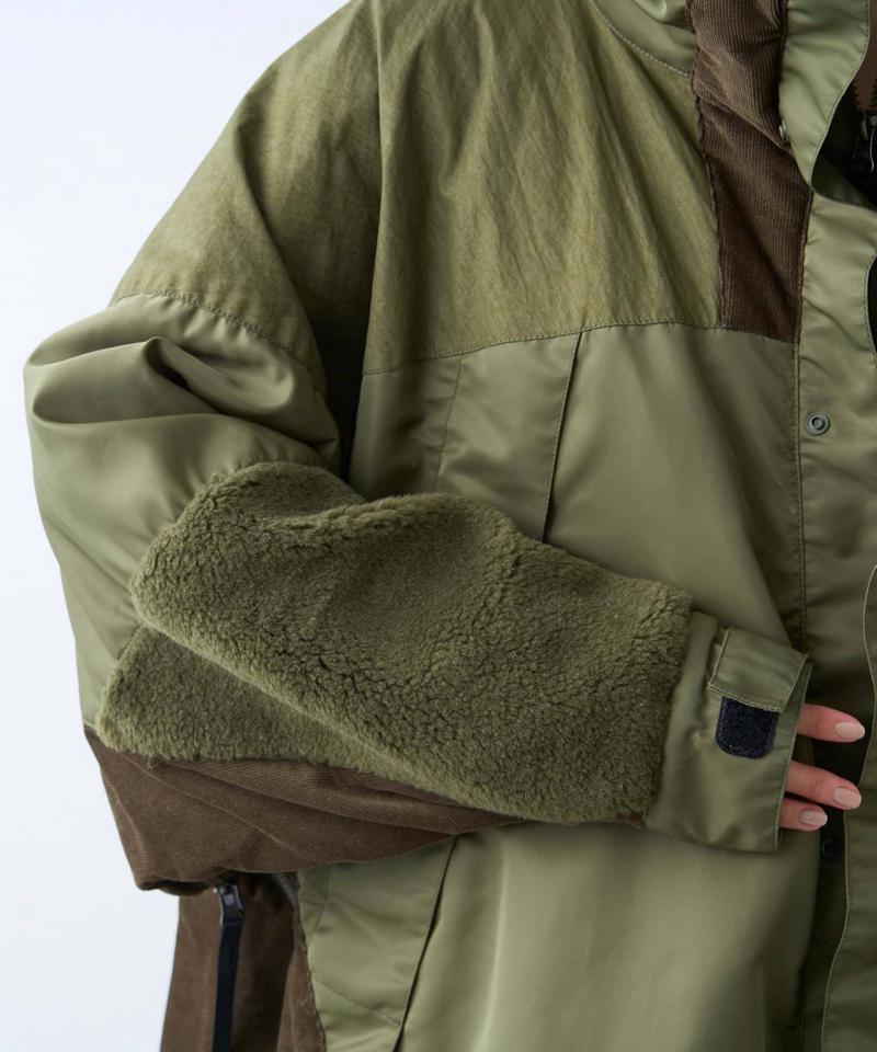 【etsinta/エシンタ】モンスター中綿オーバーコート