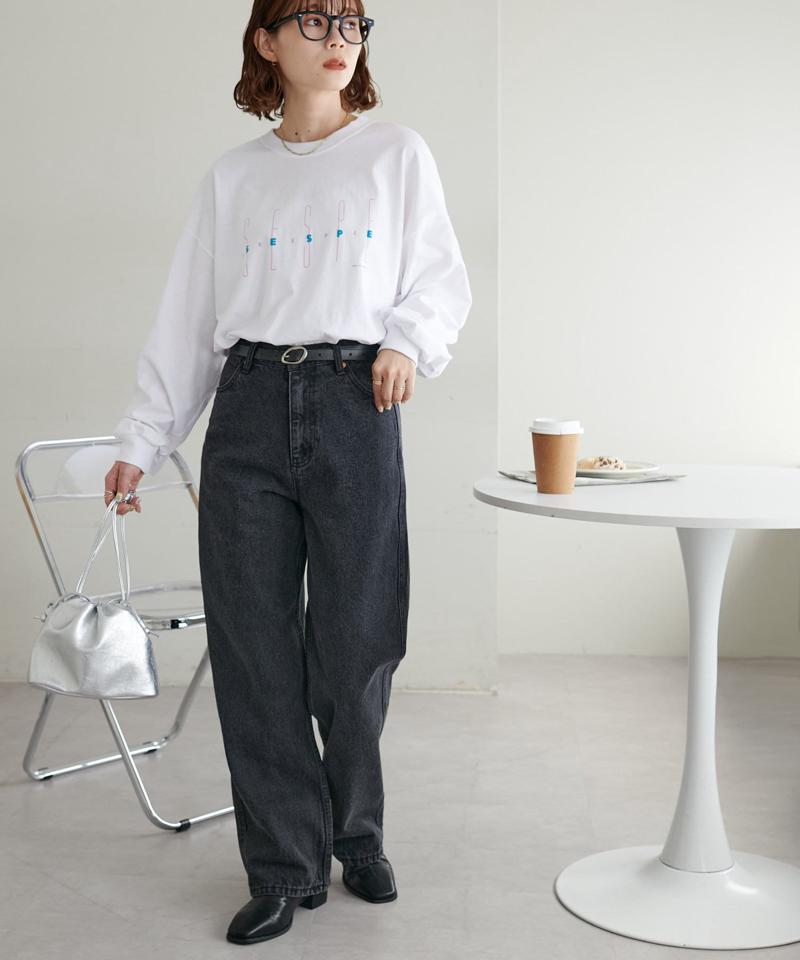 【低身長～高身長/6サイズ/オールシーズン◎】USコットンデニムストレートパンツ≪改良版≫
