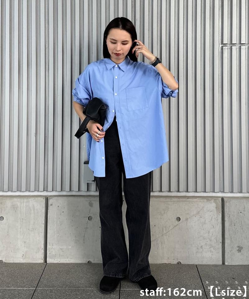 【低身長～高身長/6サイズ/オールシーズン◎】USコットンデニムストレートパンツ≪改良版≫