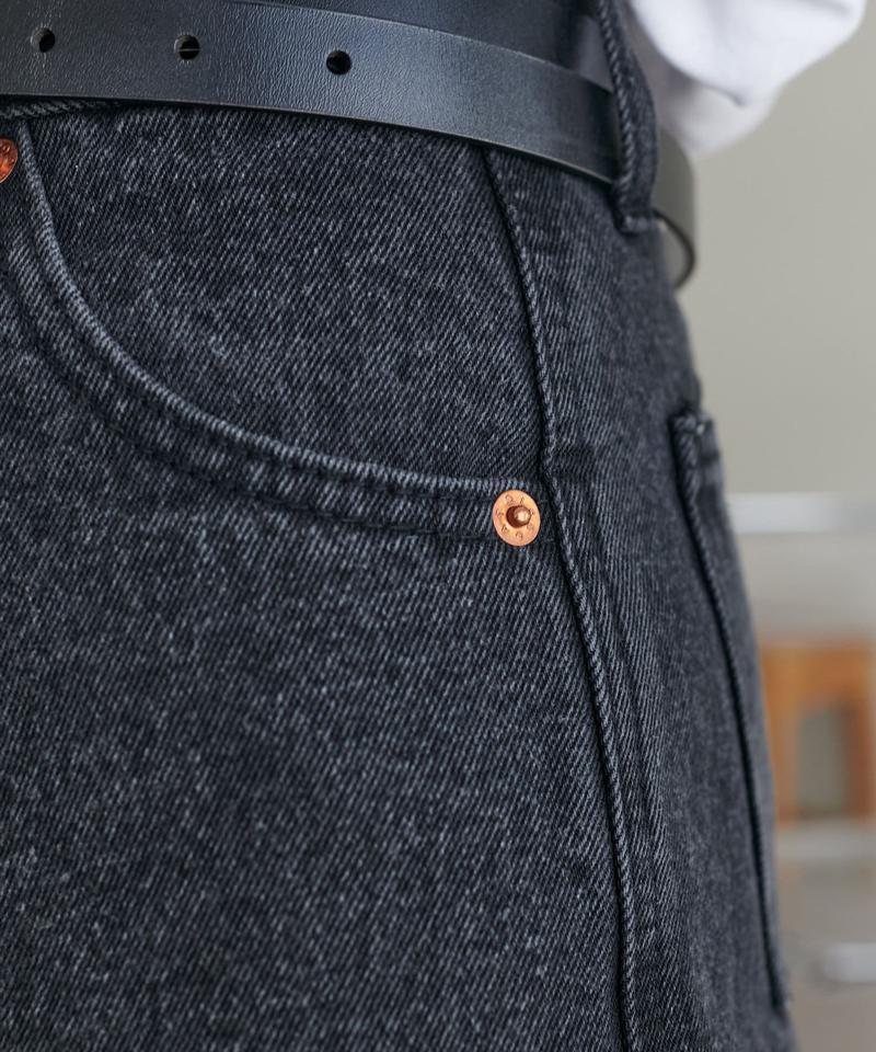 【低身長～高身長/6サイズ/オールシーズン◎】USコットンデニムストレートパンツ