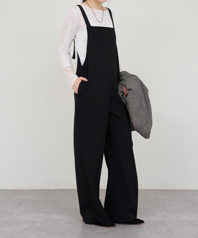 《累計1.5万枚突破!》《全骨格細見え》カットジョーゼットキャミサロペット