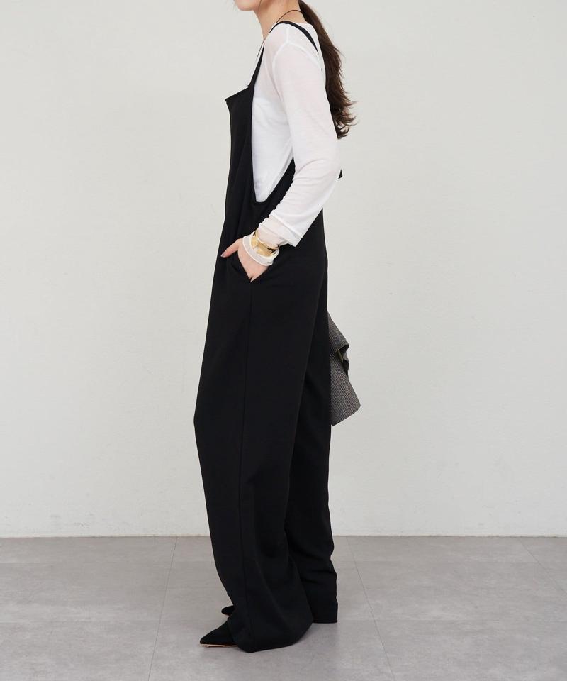 《累計1.5万枚突破!》《全骨格細見え》カットジョーゼットキャミサロペット