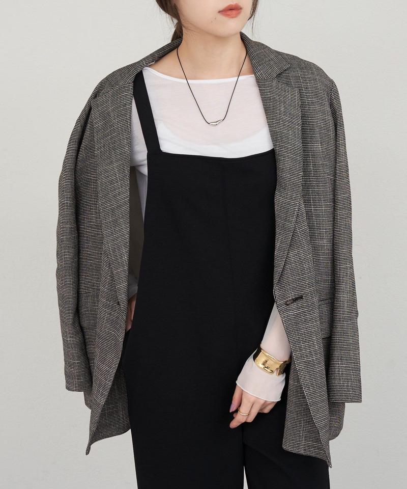 《累計1.5万枚突破!》《全骨格細見え》カットジョーゼットキャミサロペット