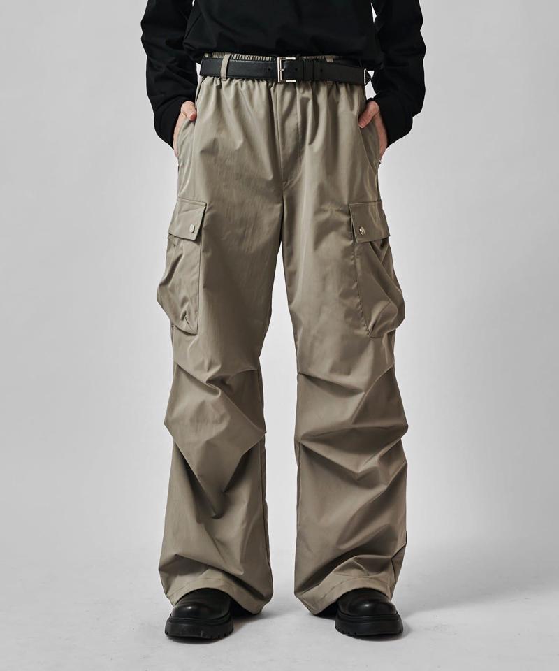 【Neucon/ニューコン】ダブルポケットパラシュートカーゴパンツ