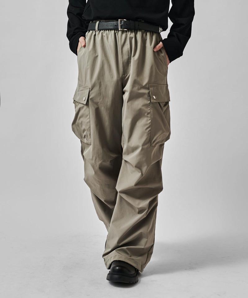【Neucon/ニューコン】ダブルポケットパラシュートカーゴパンツ
