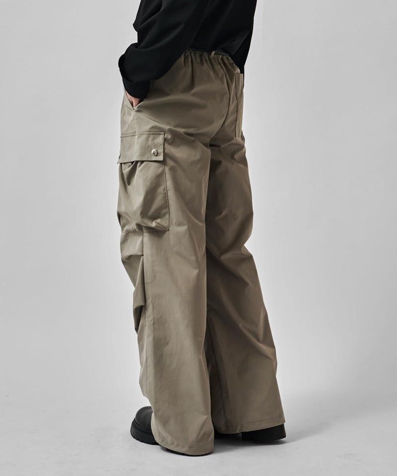 【Neucon/ニューコン】ダブルポケットパラシュートカーゴパンツ
