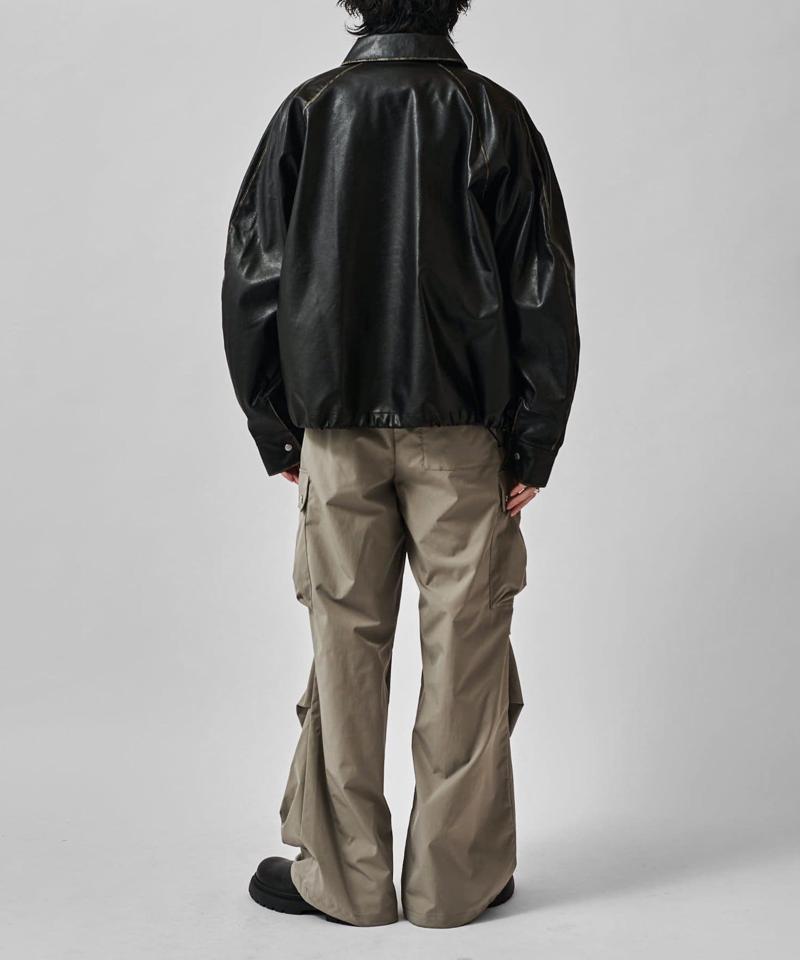 【Neucon/ニューコン】ダブルポケットパラシュートカーゴパンツ