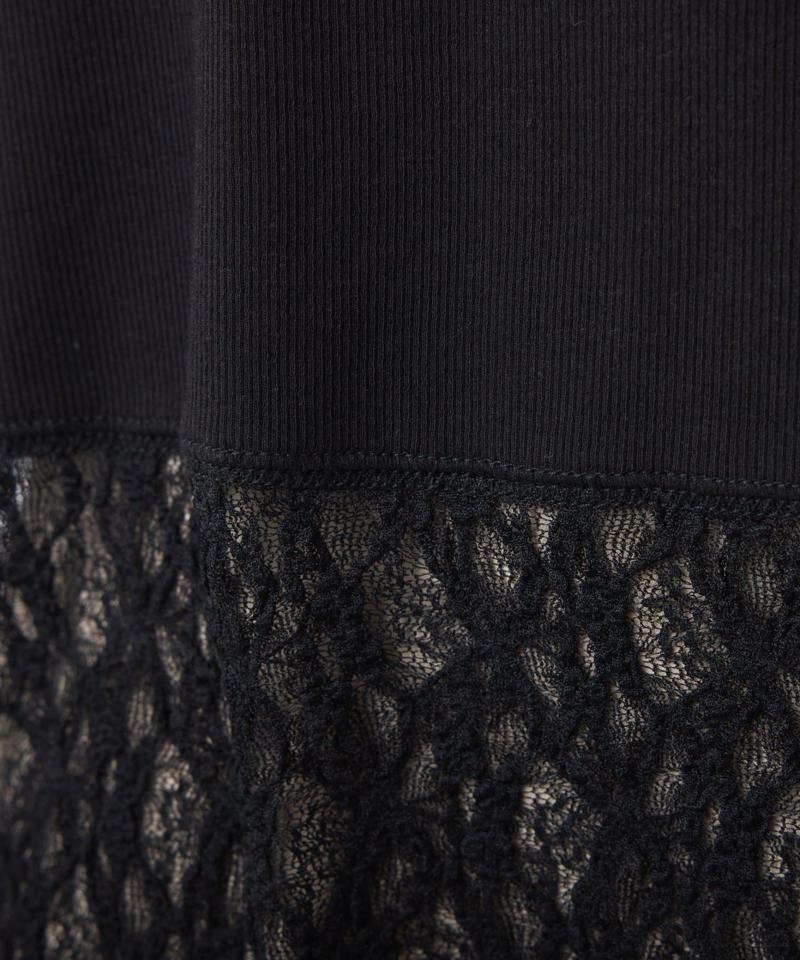 【累計売上1.8万枚】【スクエアネックが登場】 裾シアーロンT