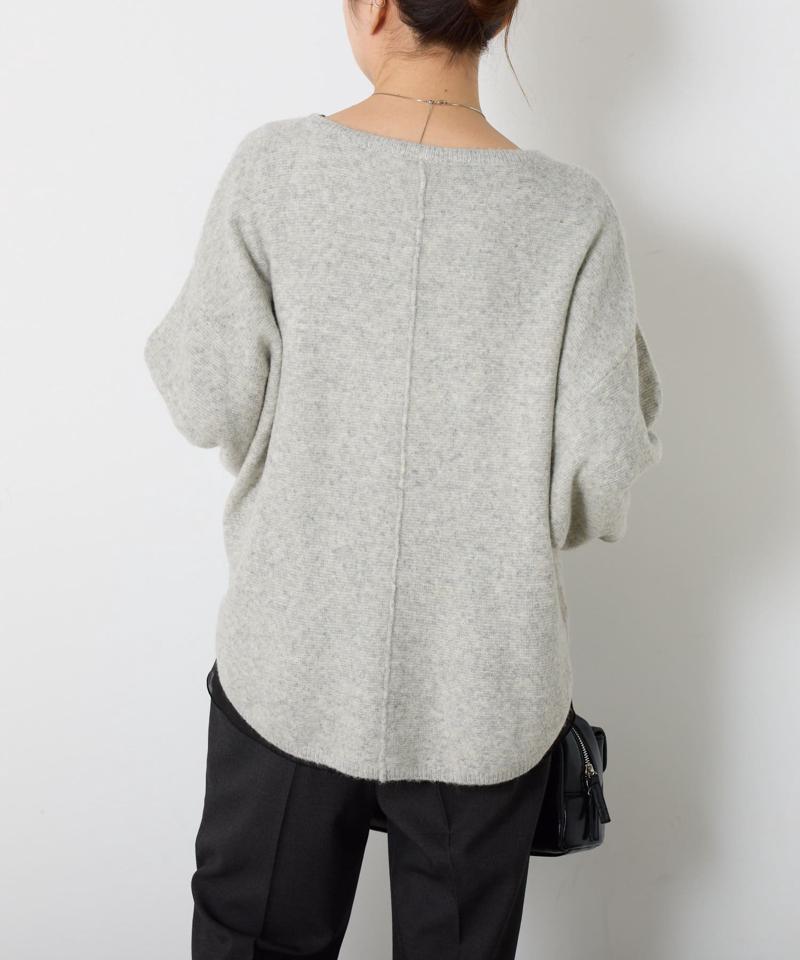 【累計売上1.8万枚】【スクエアネックが登場】 裾シアーロンT