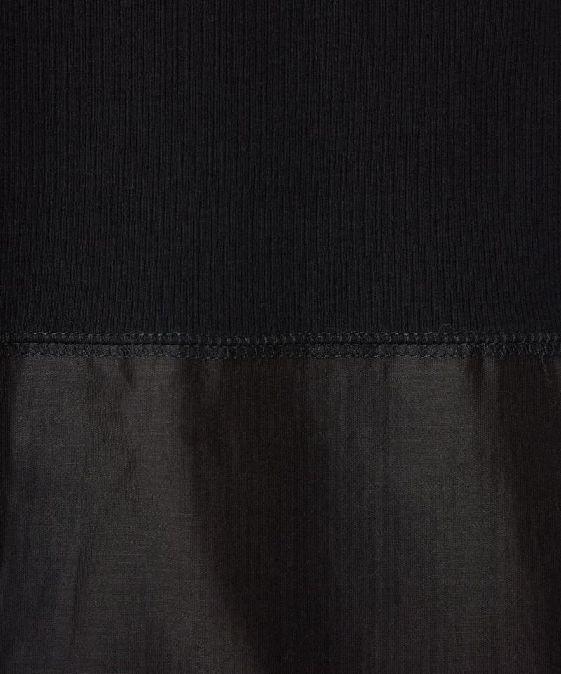 【累計売上1.8万枚】【スクエアネックが登場】 裾シアーロンT