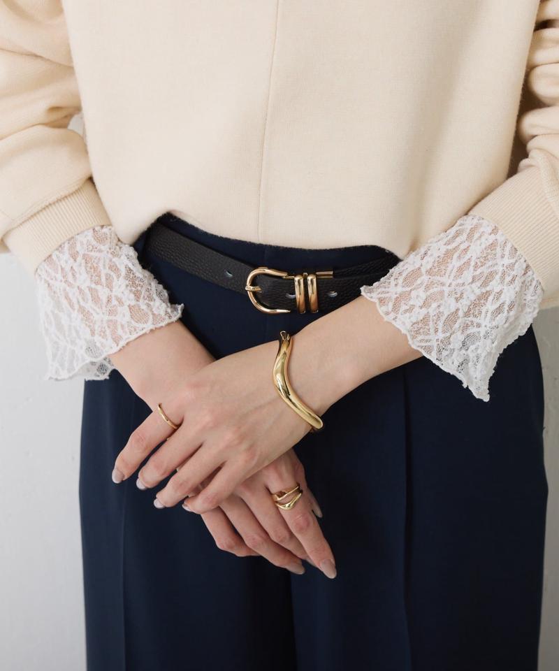 【累計売上1.8万枚】【スクエアネックが登場】 裾シアーロンT