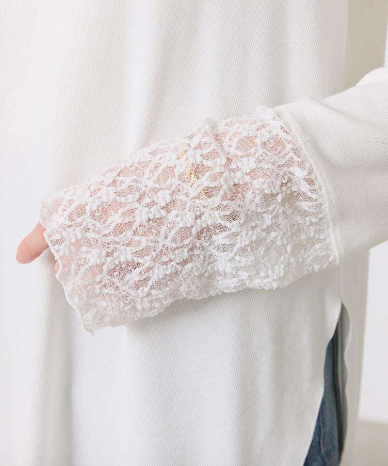 【累計売上1.8万枚】【スクエアネックが登場】 裾シアーロンT