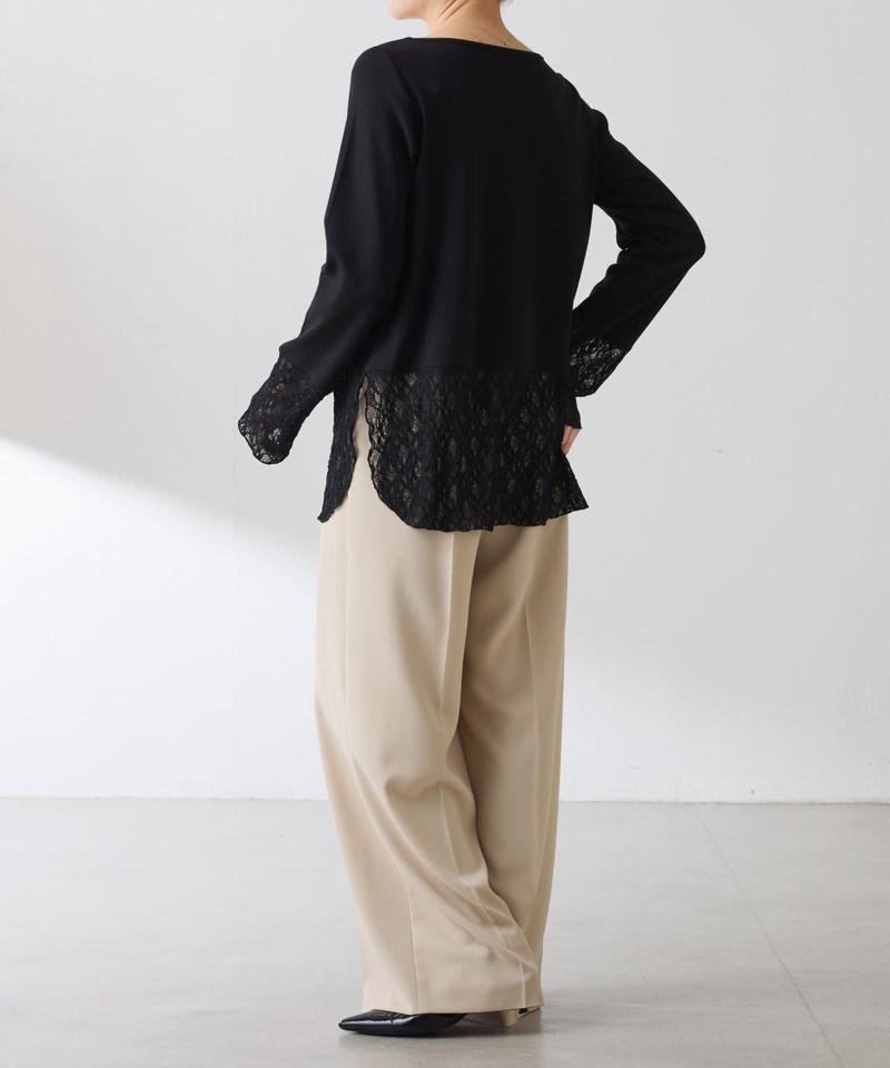 【累計売上1.8万枚】【スクエアネックが登場】 裾シアーロンT