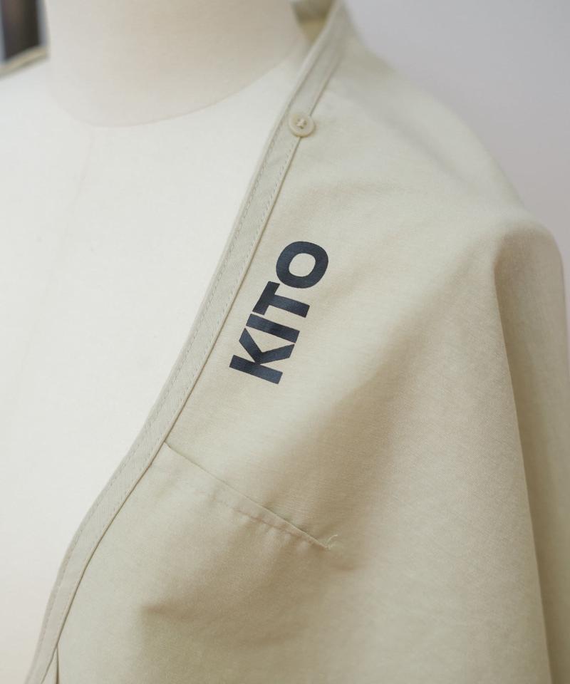 【KITO×earthy_】 アシメトリーエプロン