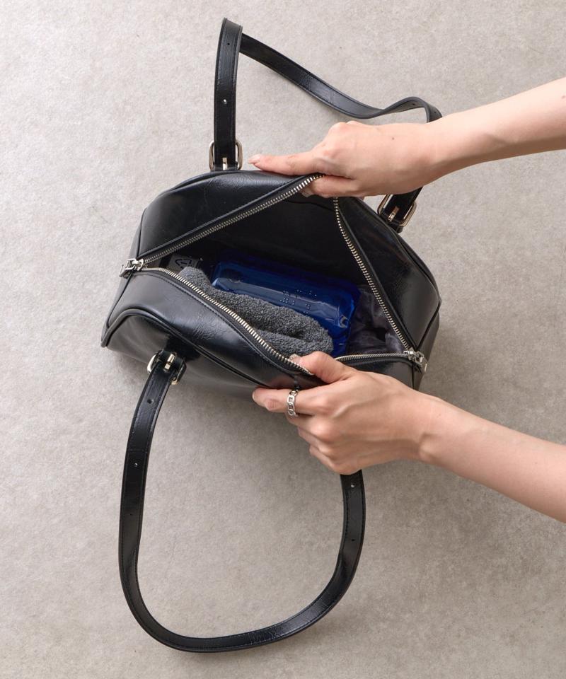 【動画あり/新色追加】ヴィンテージ合皮ボストンバッグ