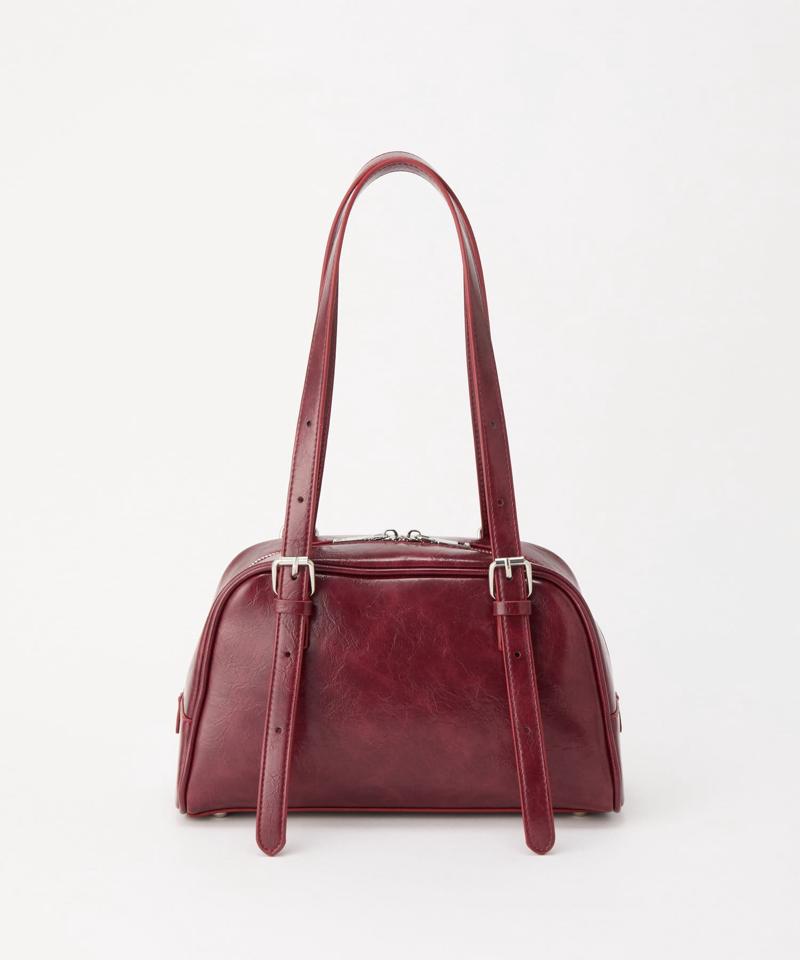 【動画あり/新色追加】ヴィンテージ合皮ボストンバッグ