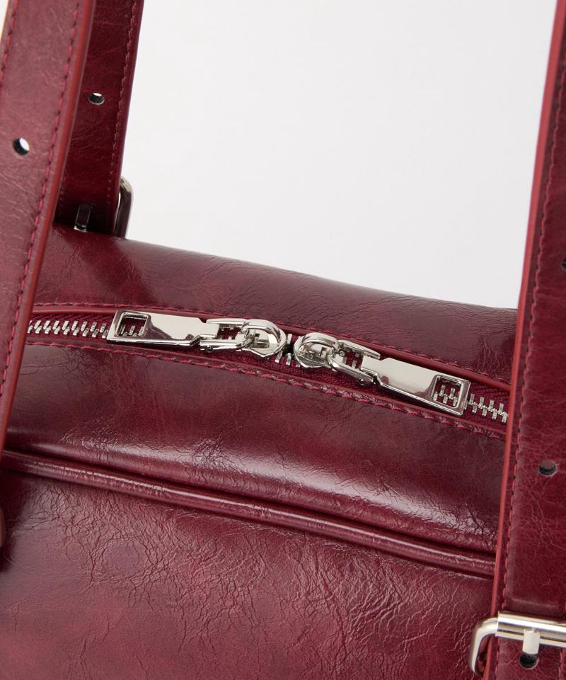 【動画あり/新色追加】ヴィンテージ合皮ボストンバッグ