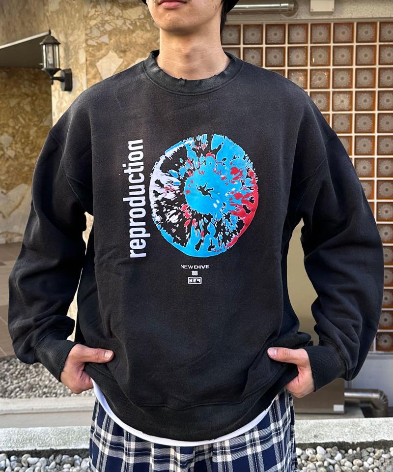 【RePRODUCTION LABEL / リプロダクションレーベル】セットインスウェット
