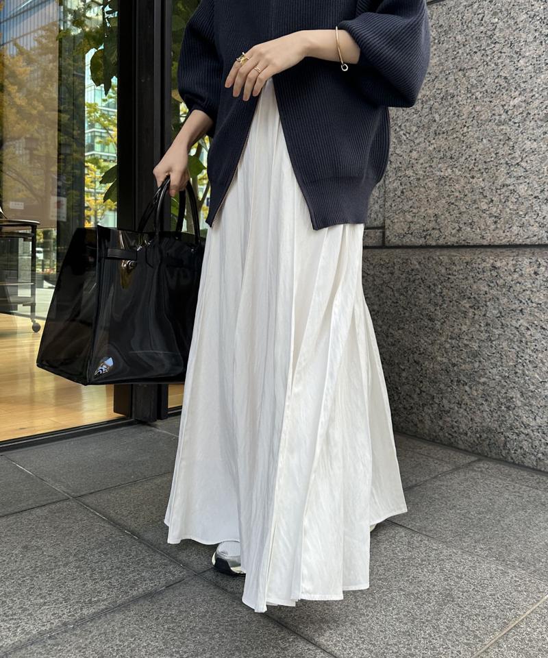 パネルプリーツスカート