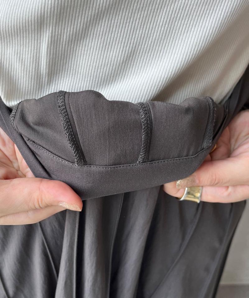 【新色追加/完売カラー再追加！】パネルプリーツスカート