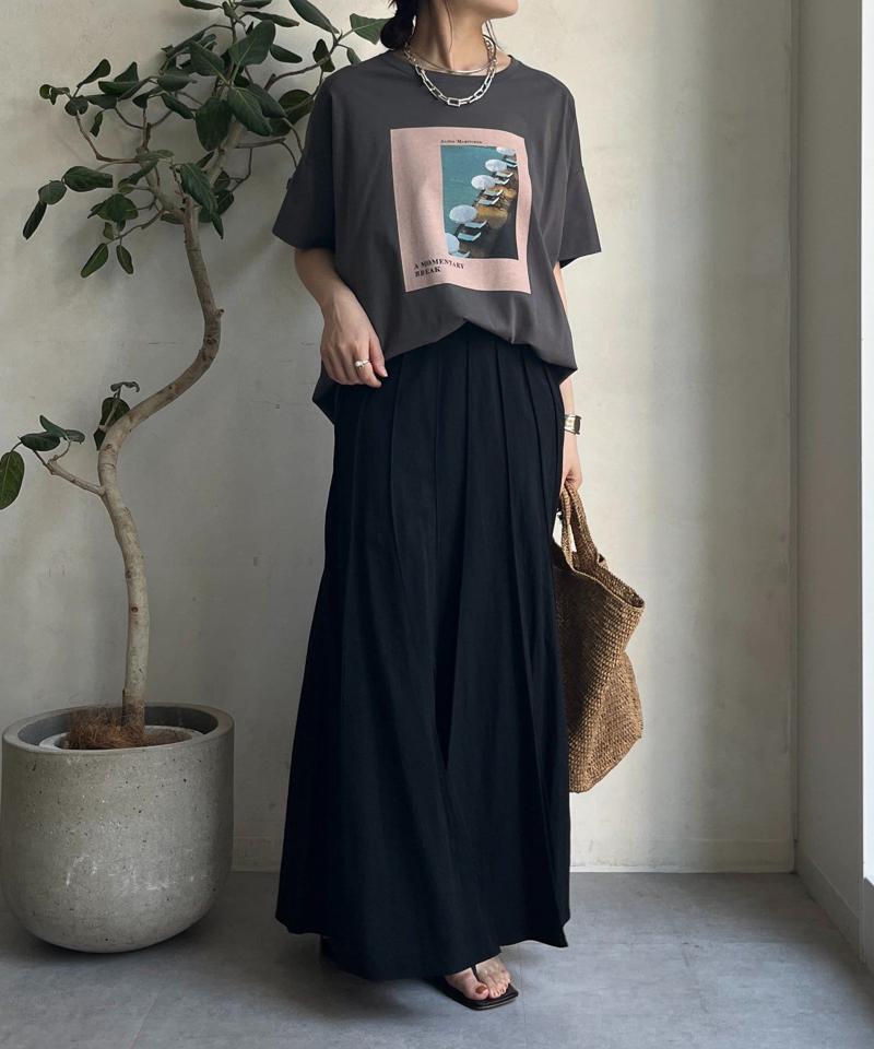 【新色追加/完売カラー再追加！】パネルプリーツスカート