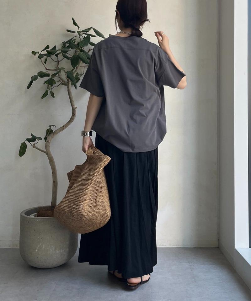 【新色追加/完売カラー再追加！】パネルプリーツスカート