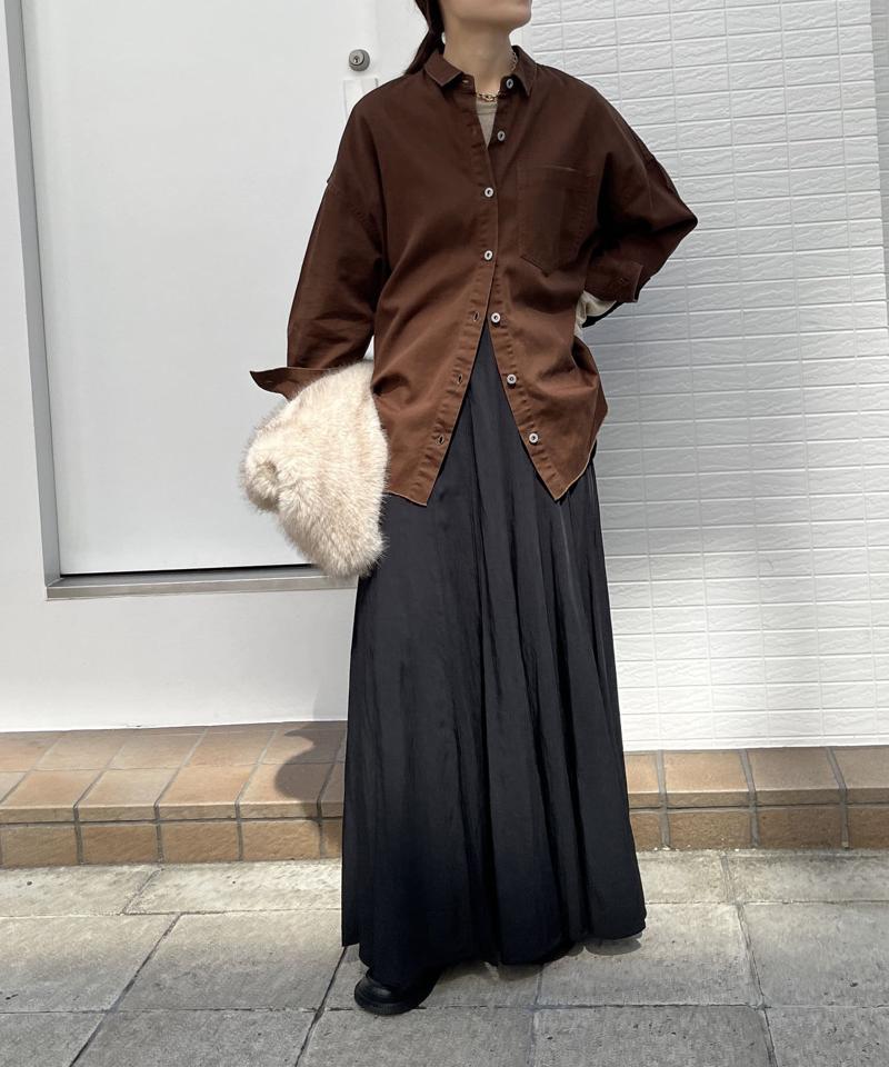 【新色追加/完売カラー再追加！】パネルプリーツスカート