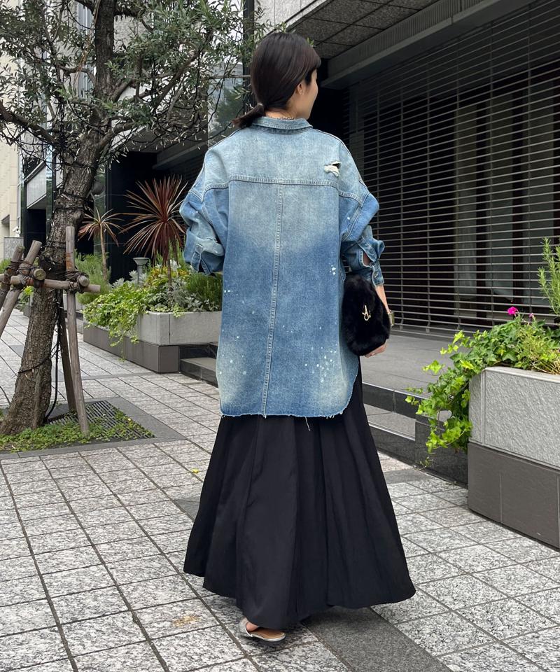 【新色追加/完売カラー再追加！】パネルプリーツスカート