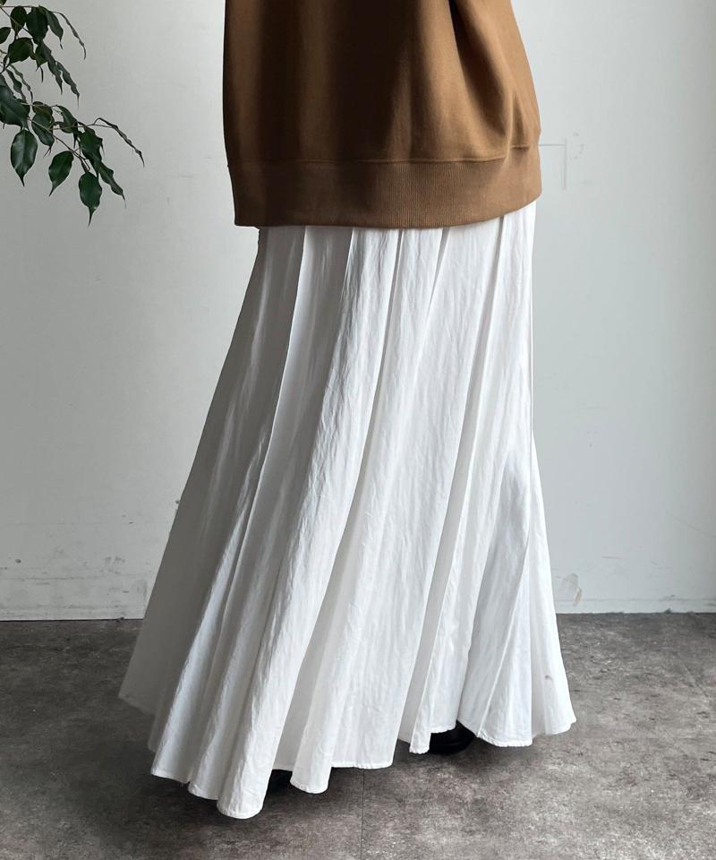 【新色追加/完売カラー再追加！】パネルプリーツスカート