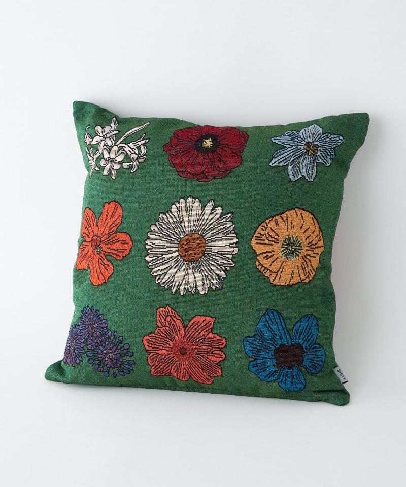 【SAHIR サヒール】Cushion cover flower