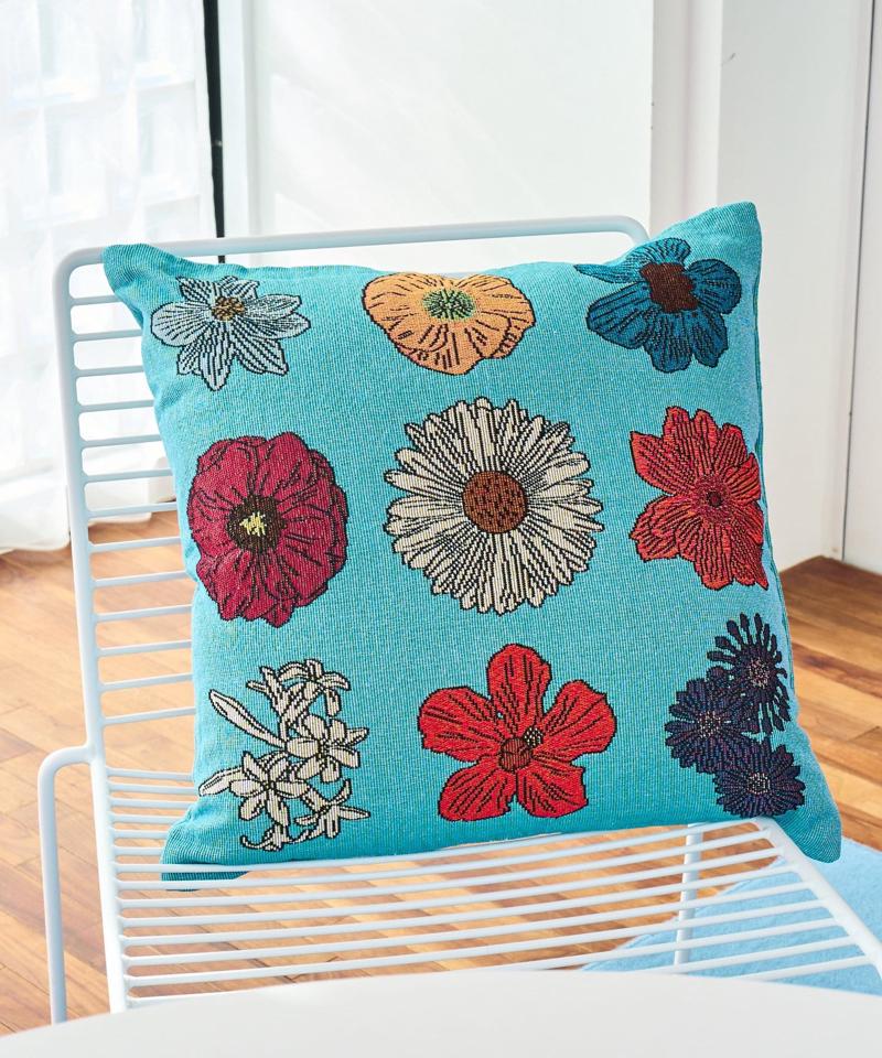 【SAHIR サヒール】Cushion cover flower