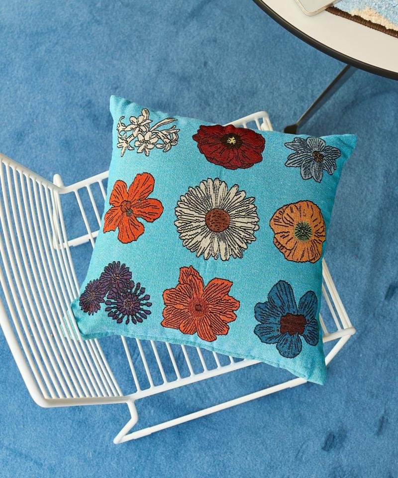 【SAHIR サヒール】Cushion cover flower