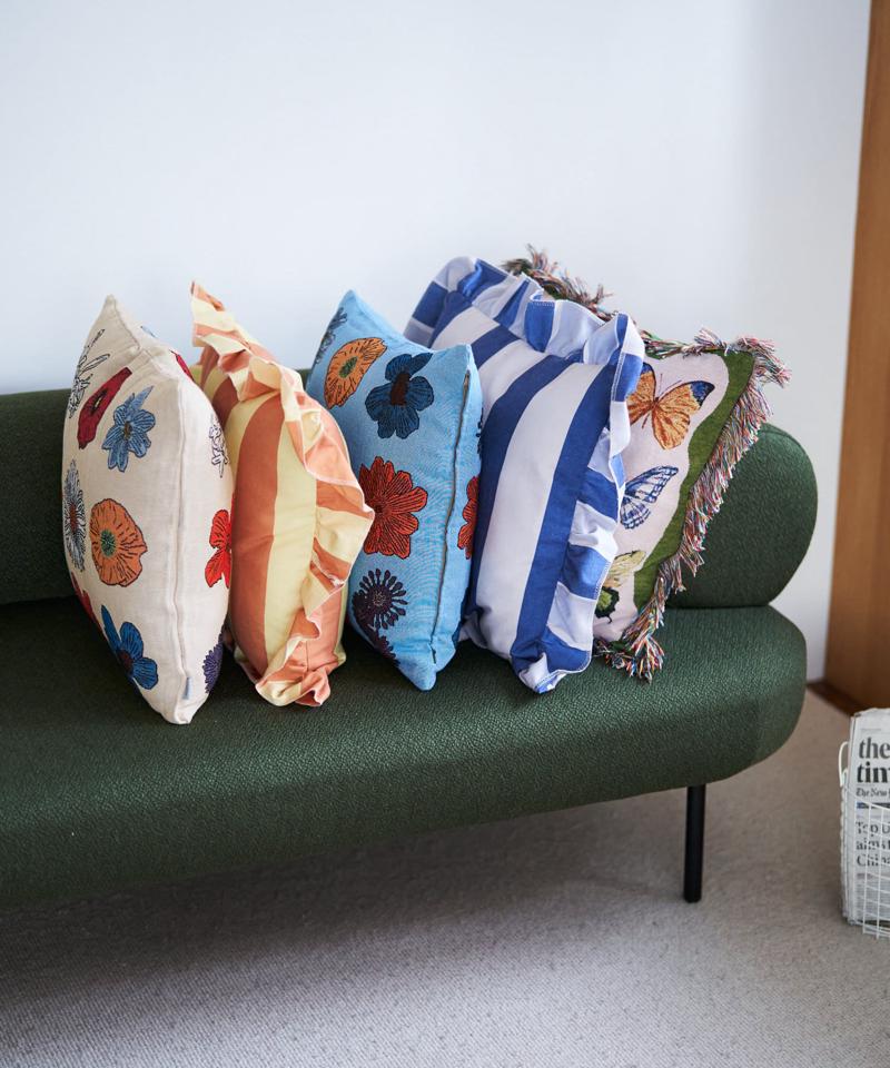 【SAHIR サヒール】Cushion cover flower