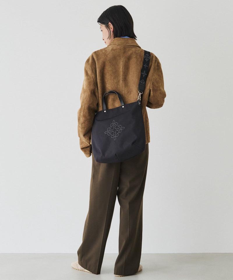 スリム2WAYトートバッグ <ナイロン>