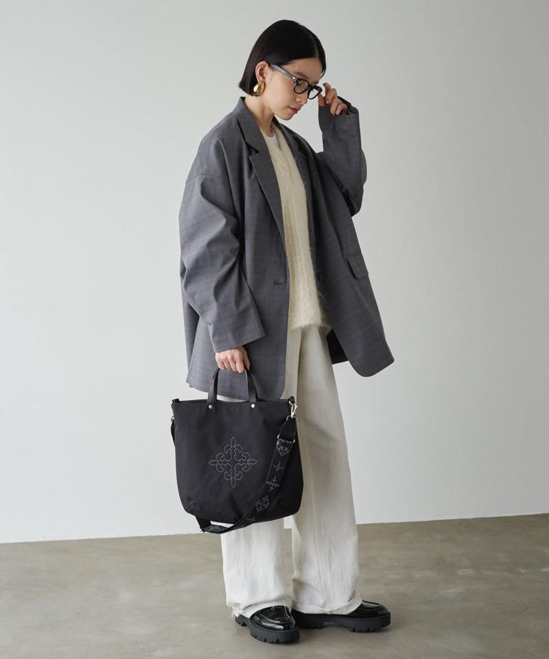 スリム2WAYトートバッグ <ナイロン>