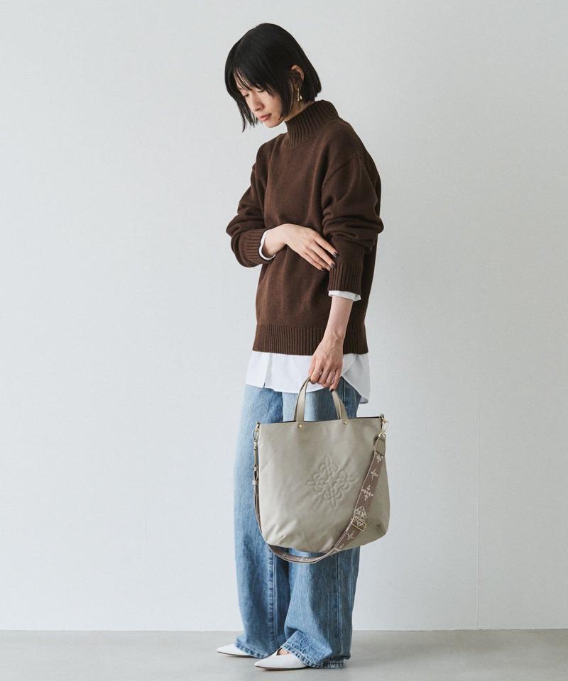 スリム2WAYトートバッグ <ナイロン>