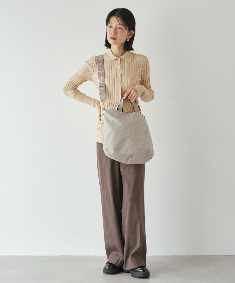 スリム2WAYトートバッグ <ナイロン>