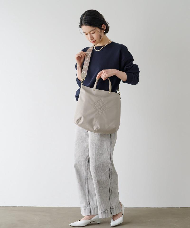 スリム2WAYトートバッグ <ナイロン>