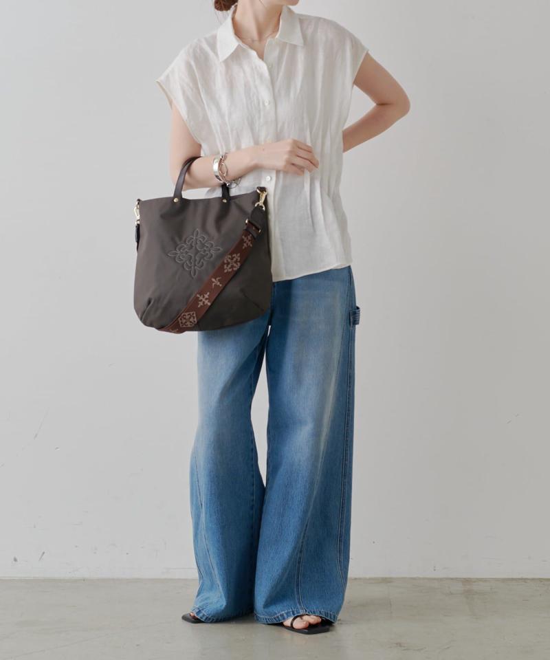 スリム2WAYトートバッグ <ナイロン>