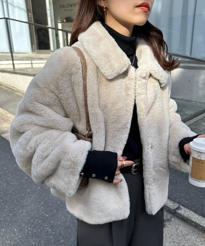 【newボタン/25色展開】リブ袖口ボタンタートル《WEB限定カラーあり》
