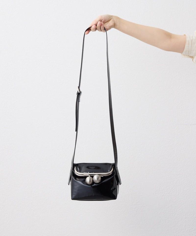 【kawa-kawa(カワカワ)】NO1464 口金スクエアポシェット/ショルダーバッグ