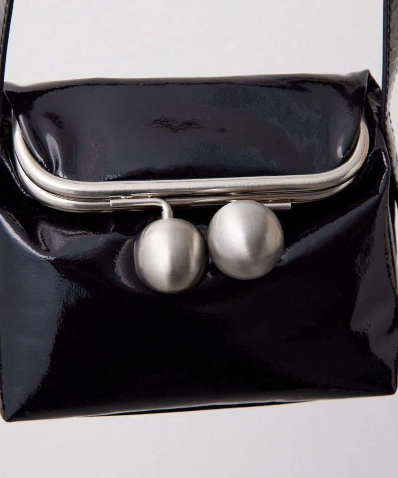 【kawa-kawa(カワカワ)】NO1464 口金スクエアポシェット/ショルダーバッグ