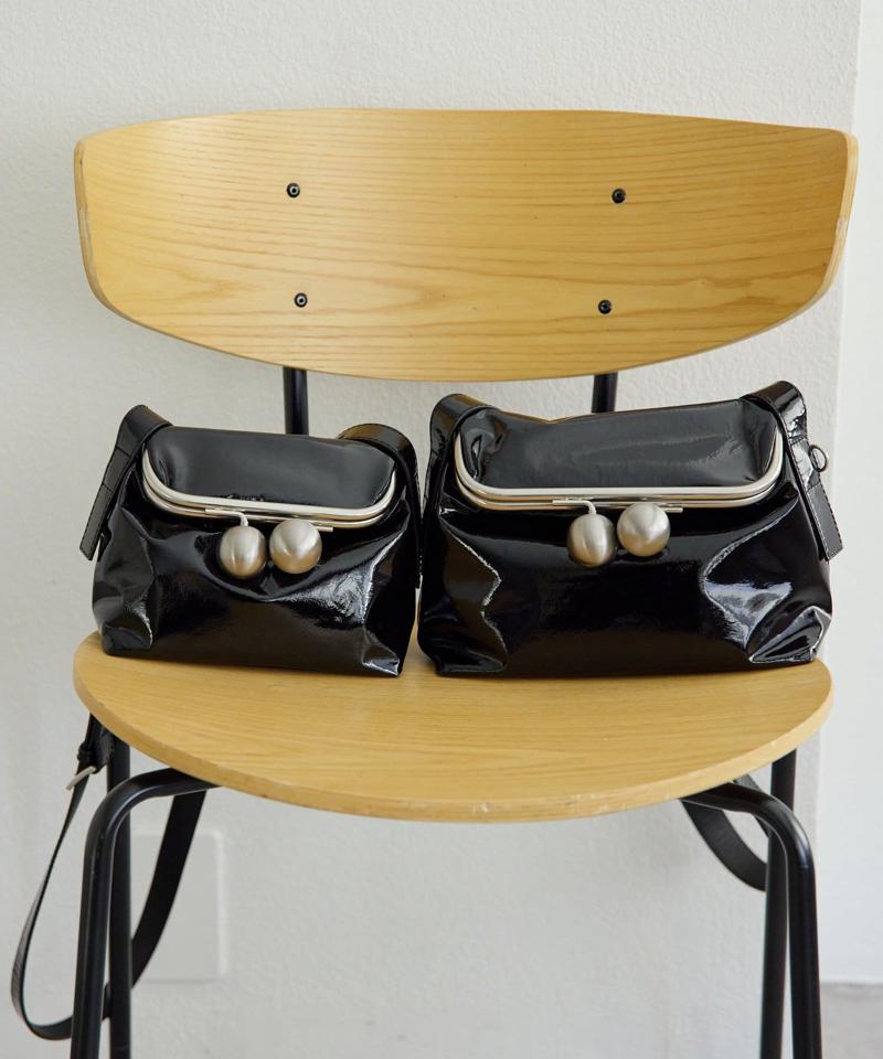 【kawa-kawa(カワカワ)】NO1464 口金スクエアポシェット/ショルダーバッグ