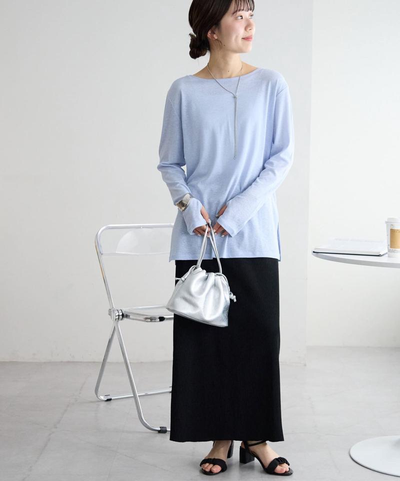 【万能インナー】シアープルオーバー　《WEB限定カラーあり》