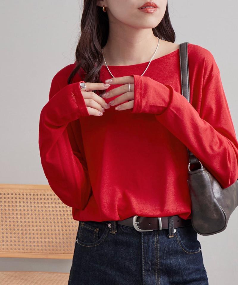 【万能インナー】シアープルオーバー　《WEB限定カラーあり》