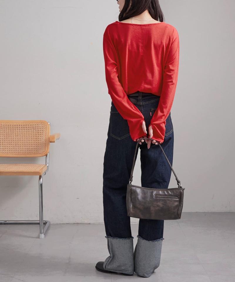 【万能インナー】シアープルオーバー　《WEB限定カラーあり》