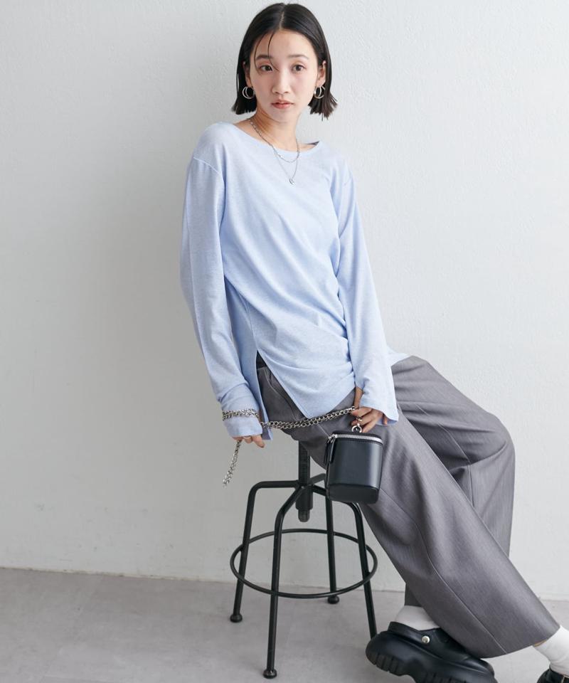 【万能インナー】シアープルオーバー　《WEB限定カラーあり》